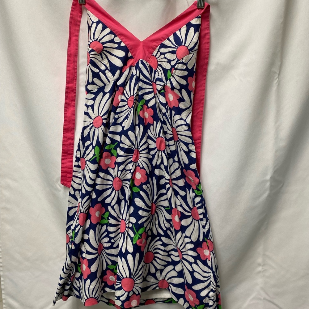 Lilly Pulitzer daisy halter dress